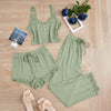 Three Pcs pajama Night wear set (2nd Round Order)