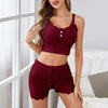 Three Pcs pajama Night wear set (2nd Round Order)