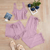 Three Pcs pajama Night wear set (2nd Round Order)
