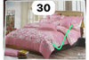 Mashuka ya rangi king size 8 kwa 9 na foronya nne za mito